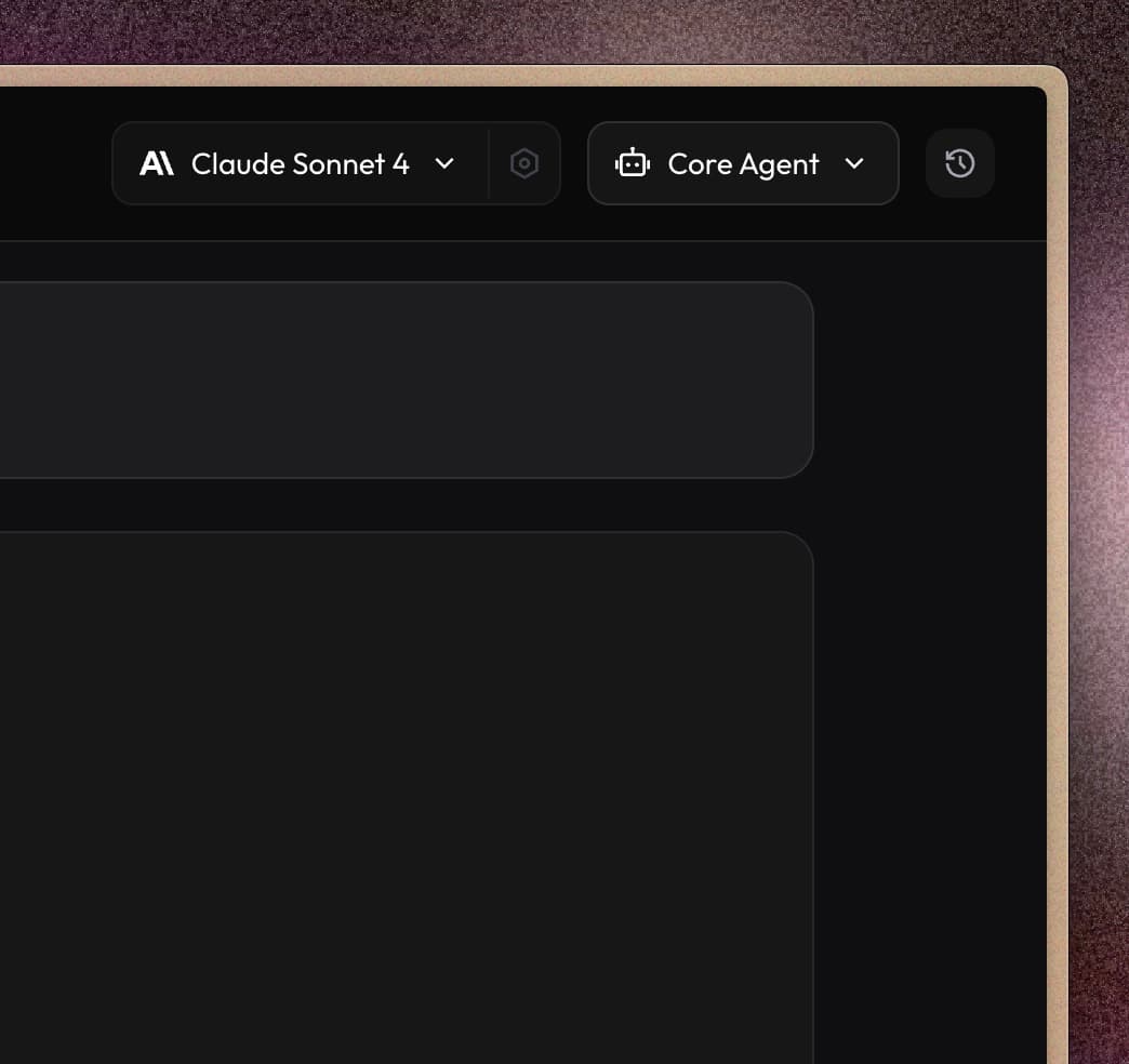 AI Code Generation Interface