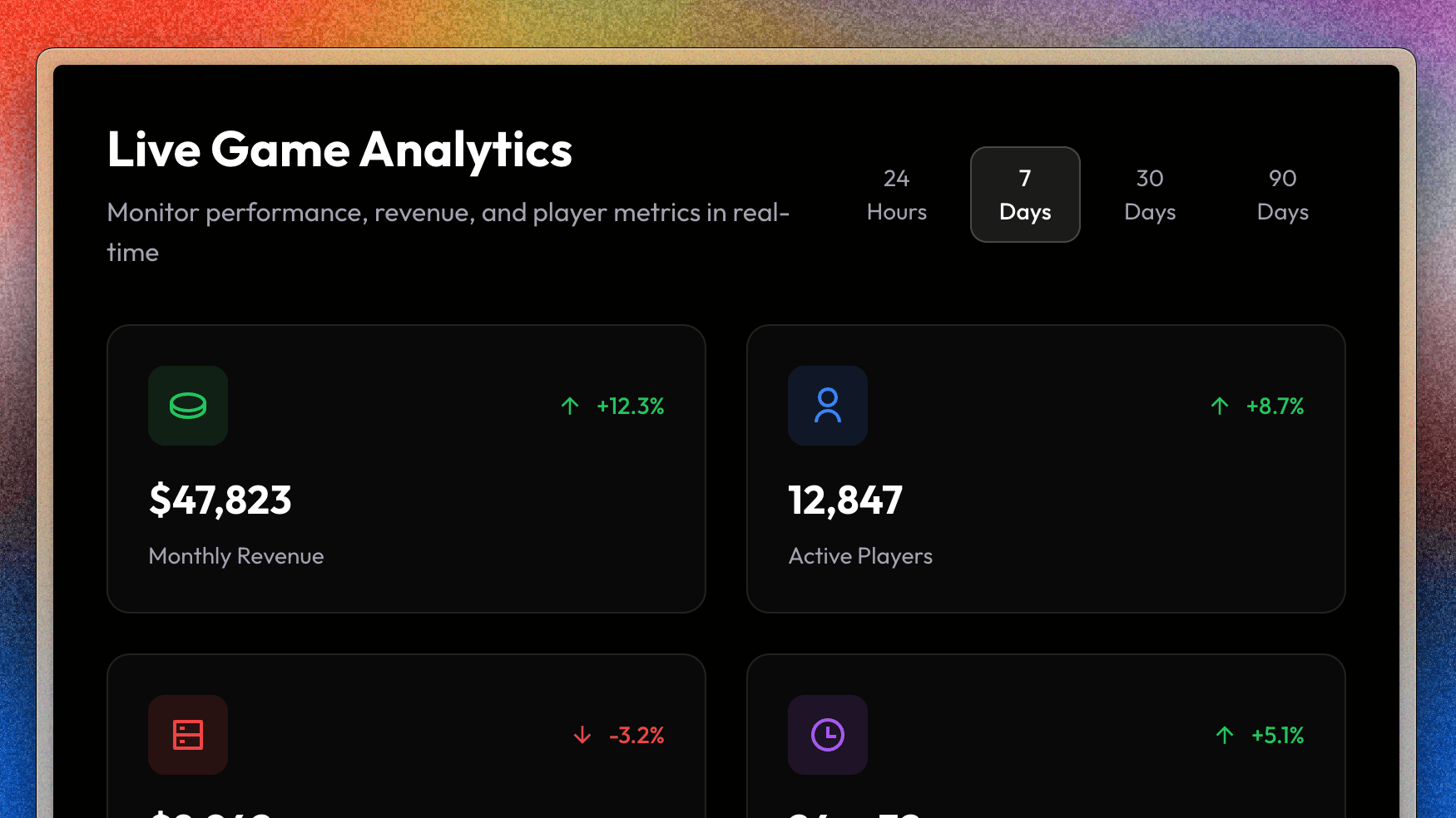 Monitor & Scale Interface